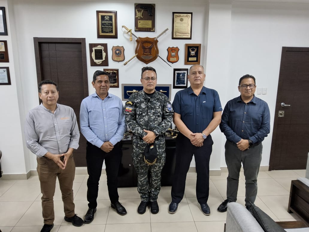FENATRAPE se reunio con el Comandante de la Policia Nacional, para analizar los temas de inseguridad en los Terminales Portuarios